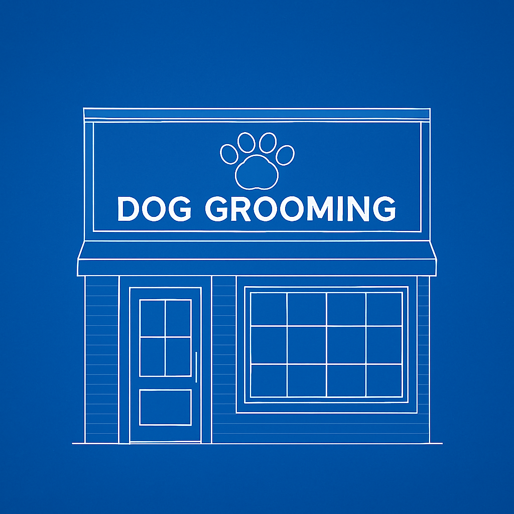 Dog grooming blueprint: Christina’s work